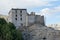 Old Royal Palace in Tsarang village, now a library-storehouse for Buddhist texts. Trekking to the closed zone of Upper Mustang. Ne