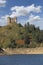 Old ruin of â€œAlleuzeâ€ castle in france