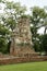 Old ruined forgotten Hindu temple in Ayutthaya