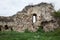 Old ruined Jazlowiec Yazlovets castle, Ternopil region, Ukraine