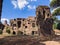 Old ruined palace in Palatine Hill.