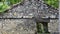 Old ruins of abandoned house used for storing wine