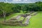 Old ruins from the buildings of the Mayan city of Altun Ha, Belize