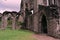 Old Ruins of Llanthony priory, Abergavenny, Monmouthshire, Wales, Uk