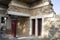 Old ruins restored in Knossos Palace landmark, Crete