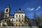 Old russian orthodox church with belfry in the classical style i