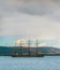 Old russian ship at iceland