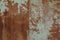 Old Rust textures wall with paint. Perfect background with space