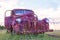 Old rusted Chevy pickup truck