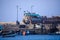 Old, Rusted  and Colorful Fishing Boats and Ships in the Somalian Berbera Port