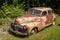 Old rustic car in North Carolina