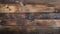 Old rustic dark wood planks texture background. AI generated.