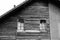 Old Rustic European Wooden House Outside