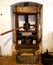 Old rustic press of hand made paper