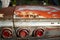 Old rusting Chevrolet with text - Rust in Peace