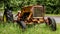 Old rusting tractor