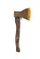 Old rusty axe