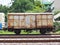 Old and rusty bogie trucks