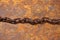 Old Rusty Chain Background