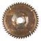Old, rusty disk circular saw