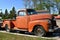 Old rusty GMC truck