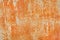 Old rusty metal wall texture, corrosion orange abstract pattern background