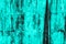 Old rusty turquoise iron wall background