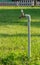 Old rusty water taps in Blurred Background