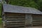 Old Settlers Outbuildings in Cades Cove Valley in The Tennessee Smoky Mountains