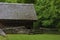 Old Settlers Outbuildings in Cades Cove Valley in The Tennessee Smoky Mountains