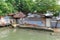 Old shack slum house near Malacca river