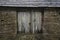 Old shed close-up view Yorkshire Dales Yorkshire England