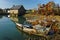 Old ship wrecks in the Morbihan gulf