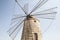 Old sicilian windmill