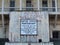 The old sign on Alcatraz Penitentiary building