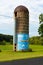 Old silo in the Midwest