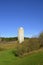 Old silo stands in the countryside