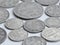 Old silver coins Finland with Russia
