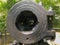 Old six inch British colonial cannon