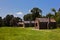 Old slave huts in a South Carolina farm