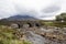 The old Sligachan bridge in Scotland