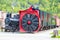 Old snow blower train at Skagway, Alaska