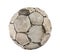 Old soccer ball