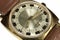 Old soviet analog watch close up