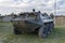 Old soviet armored vehicle