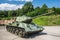 Old Soviet medium tank T34/85