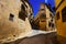 Old spanish town in summer. Calaceite, Teruel