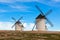 Old Spanish windmills