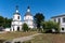 Old Starocherkassk Efremovsky monastery on summer day