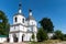 Old Starocherkassk Efremovsky monastery on summer day